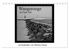 Wangerooge in Fine Art (Tischkalender 2024 DIN A5 quer), CALVENDO Monatskalender
