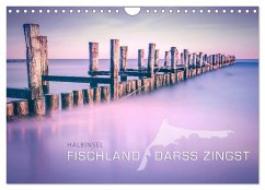 Halbinsel Fischland Darß Zingst (Wandkalender 2024 DIN A4 quer), CALVENDO Monatskalender
