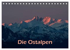 Die Ostalpen (Tischkalender 2024 DIN A5 quer), CALVENDO Monatskalender