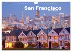 San Francisco (Wandkalender 2024 DIN A4 quer), CALVENDO Monatskalender