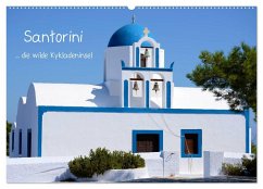 Santorini (Wandkalender 2024 DIN A2 quer), CALVENDO Monatskalender