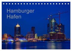 Hafen Hamburg (Tischkalender 2024 DIN A5 quer), CALVENDO Monatskalender