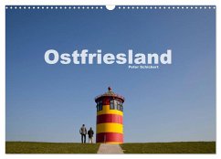 Ostfriesland (Wandkalender 2024 DIN A3 quer), CALVENDO Monatskalender