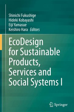 EcoDesign for Sustainable Products, Services and Social Systems I