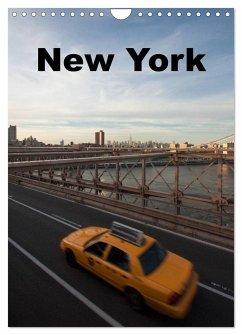 New York (Wandkalender 2024 DIN A4 hoch), CALVENDO Monatskalender