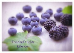 Frische Früchte Kalender (Wandkalender 2024 DIN A2 quer), CALVENDO Monatskalender