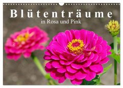 Blütenträume in Rosa und Pink (Wandkalender 2024 DIN A3 quer), CALVENDO Monatskalender