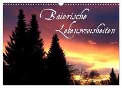 Baierische Lebensweisheiten (Wandkalender 2024 DIN A3 quer), CALVENDO Monatskalender