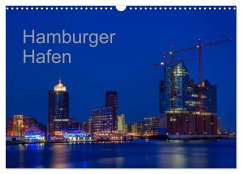 Hafen Hamburg (Wandkalender 2024 DIN A3 quer), CALVENDO Monatskalender