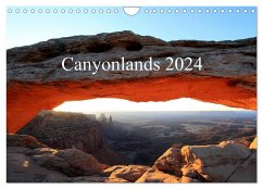 Canyonlands 2024 (Wandkalender 2024 DIN A4 quer), CALVENDO Monatskalender