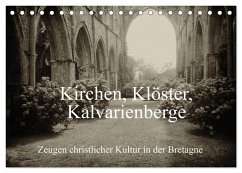Kirchen, Klöster, Kalvarienberge (Tischkalender 2024 DIN A5 quer), CALVENDO Monatskalender - Nitzold-Briele, Gudrun