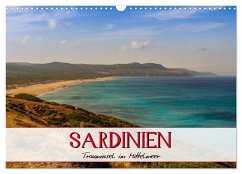 Sardinien Panoramakalender / CH-Version (Wandkalender 2024 DIN A3 quer), CALVENDO Monatskalender