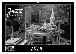 Jazz onstage (Wandkalender 2024 DIN A2 quer), CALVENDO Monatskalender - Rohwer, Klaus