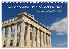 Impressionen aus Griechenland (Wandkalender 2024 DIN A3 quer), CALVENDO Monatskalender