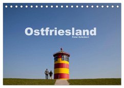 Ostfriesland (Tischkalender 2024 DIN A5 quer), CALVENDO Monatskalender