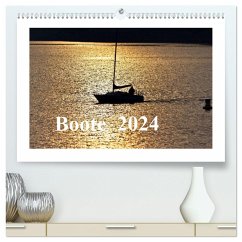 Boote 2024 (hochwertiger Premium Wandkalender 2024 DIN A2 quer), Kunstdruck in Hochglanz