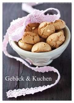 Gebäck und Kuchen (Wandkalender 2024 DIN A2 hoch), CALVENDO Monatskalender - Gissemann, Corinna