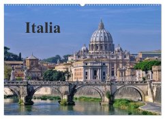 Italia (Wandkalender 2024 DIN A2 quer), CALVENDO Monatskalender