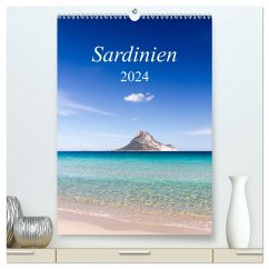Sardinien / CH-Version (hochwertiger Premium Wandkalender 2024 DIN A2 hoch), Kunstdruck in Hochglanz