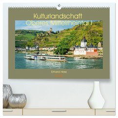 Kulturlandschaft Oberes Mittelrheintal I (hochwertiger Premium Wandkalender 2024 DIN A2 quer), Kunstdruck in Hochglanz