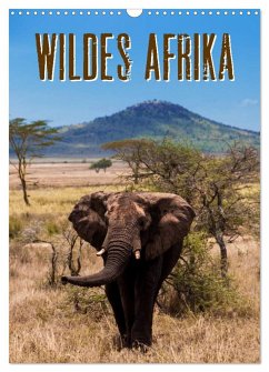 Wildes Afrika (Wandkalender 2024 DIN A3 hoch), CALVENDO Monatskalender - Paul Kaiser, Frank