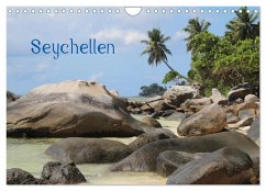 Seychellen (Wandkalender 2024 DIN A4 quer), CALVENDO Monatskalender