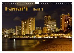 Hawai'i - Teil 1 (Wandkalender 2024 DIN A4 quer), CALVENDO Monatskalender - Calvendo