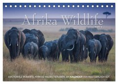Emotionale Momente: Afrika Wildlife. Part 3. / CH-Version (Tischkalender 2024 DIN A5 quer), CALVENDO Monatskalender