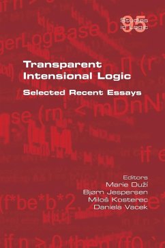 Transparent Intensional Logic Transparent Intensional Logic