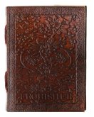 Floral Leather Journal Medium