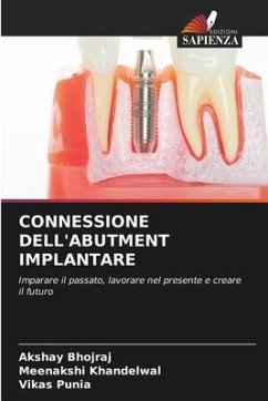 CONNESSIONE DELL'ABUTMENT IMPLANTARE - Bhojraj, Akshay;Khandelwal, Meenakshi;Punia, Vikas