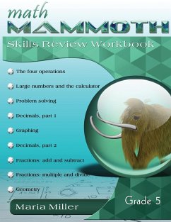 Math Mammoth Grade 5 Skills Review Workbook - Miller, Maria