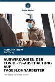 AUSWIRKUNGEN DER COVID -19-ABSCHALTUNG AUF TAGESLOHNARBEITER: