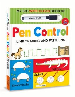 My Big Wipe and Clean Book of Pen Control for Kids - Wonder House Books