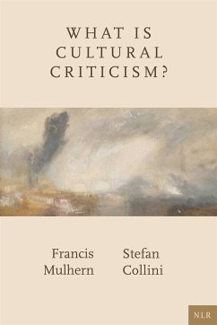 What Is Cultural Criticism? - Mulhern, Francis; Collini, Stefan