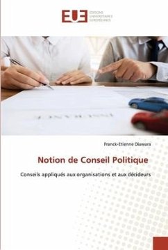 Notion de Conseil Politique - Diawara, Franck-Etienne