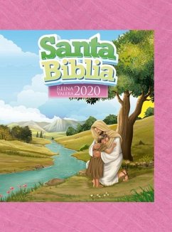 Biblia Rvr 2020 Para Niñas - Vinilo Con Cierre/Rosada (Rvr 2020 Bible for Children - Vinyl with Closure/Pink) - Reina Valera 2020
