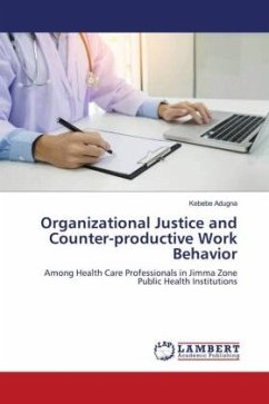 Cover Organizational Justice and Counter-productive Work Behavior