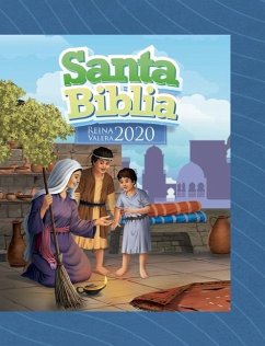 Biblia Rvr 2020 Para Niños - Tapa Dura/Azul (Rvr 2020 Bible for Children - Hardcover/Blue) - Reina Valera 2020