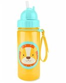 Skip Hop S9O285810 - Zoo Trinkflasche Löwe, Kunststoff, 384 ml