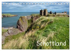 Schottland (Tischkalender 2024 DIN A5 quer), CALVENDO Monatskalender