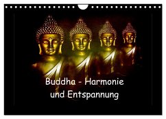 Buddha - Harmonie und Entspannung (Wandkalender 2024 DIN A4 quer), CALVENDO Monatskalender