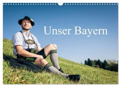 Unser Bayern (Wandkalender 2024 DIN A3 quer), CALVENDO Monatskalender