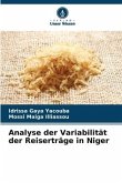 Analyse der Variabilität der Reiserträge in Niger