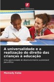 A universalidade e a realização do direito das crianças à educação