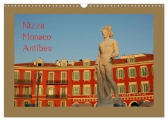 Nizza, Monaco, Antibes (Wandkalender 2024 DIN A3 quer), CALVENDO Monatskalender - Falk, Dietmar