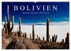 Bolivien Andenlandschaften "CH-Version" (Wandkalender 2024 DIN A2 quer), CALVENDO Monatskalender