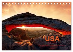 USA Süd-West (Tischkalender 2024 DIN A5 quer), CALVENDO Monatskalender