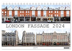 London Fassade 2024 (Tischkalender 2024 DIN A5 quer), CALVENDO Monatskalender