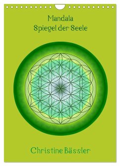 Mandala - Spiegel der Seele/CH-Version (Wandkalender 2024 DIN A4 hoch), CALVENDO Monatskalender